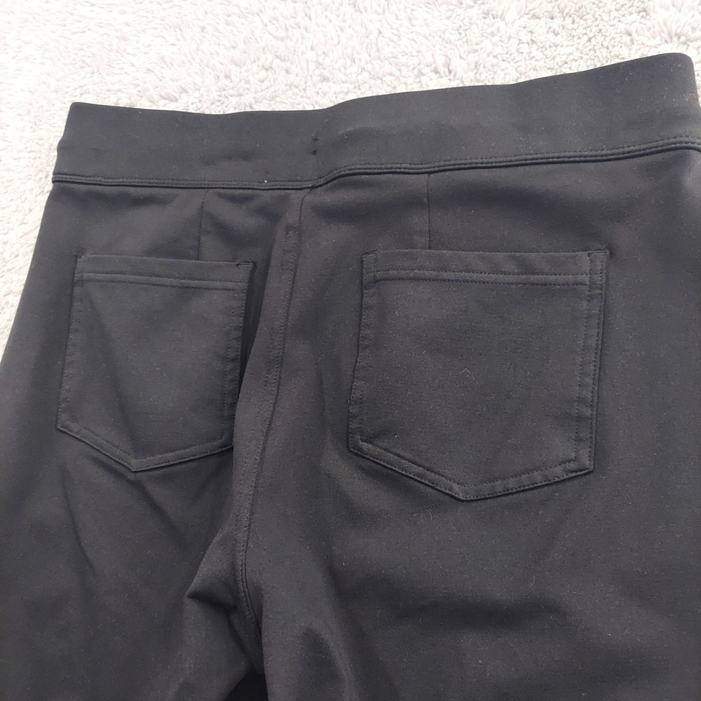 Athleta's Flux Ankle Sweatpants Black Drawstring Waist Women's Pants Pockets | S - Picture 9 of 12